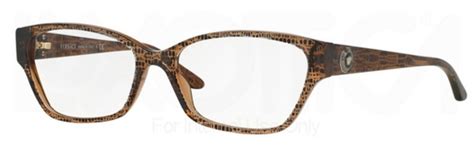 versace lizard glasses|Versace Eyeglasses VE 3172 BROWN 991 VE3172 .